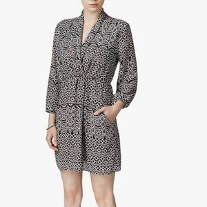 BAR III Women's Chiffon Sheath Wrap Dress